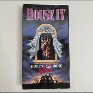 Vintage Horror Movie House IV: Home Deadly Home VHS